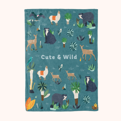 Woodland Animals Blanket