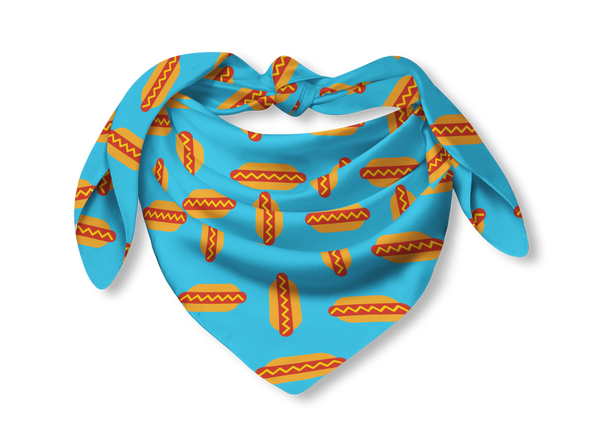 Hotdogs Bandana