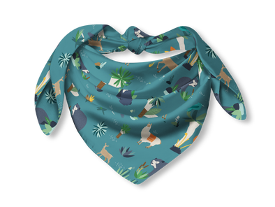 Woodland Animals Bandana